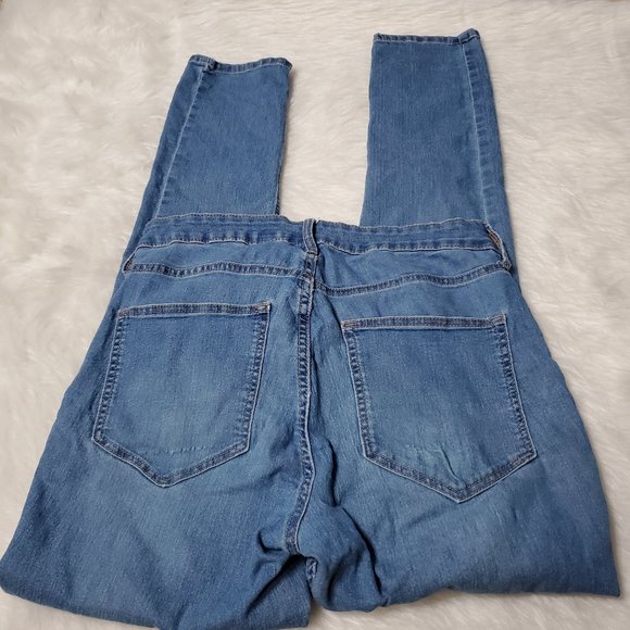 H&M Skinny Ankle Black & Blue Jeans Bundle, 30W - Picture 10 of 10